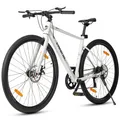 Produktbild: Mountainbike Citybike Damen/Herren 28 zoll, 700C Rennradreifen, Shimano 7 Gang Shimano RD-TZ500 Schaltwerk, Leichter&robuster Aluminium-Dreiecksrahmen