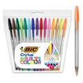 Produktbild: BIC Cristal Multicolour Kugelschreiber mit breiter Spitze - mehrfarbig, 15er Pac