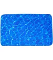 Produktbild: Sanilo Badematte Lagune, rutschhemmend, waschbar, schnelltrocknend, Polyester, rechteckig, sehr weich, hochwertig & modern, 50 x 80 cm oder 70 x 110 cm