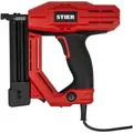 Produktbild: STIER Elektro-Kombi-Tacker TK-18 230 V mit 400 Nägeln und Klammern, Nagler, Nagelschussgerät, Klammergerät, Klammermaschine, für nahezu alle Ho...