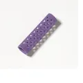 Produktbild: Comair Metallwickler beflockt, 65 mm lang 15 mm violett Lockenwickler