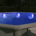 Produktbild: vidaXL Unterwasser-LED-Poollampe mit Fernbedienung Weiß