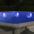 Produktbild: vidaXL Unterwasser-LED-Poollampe mit Fernbedienung Weiß