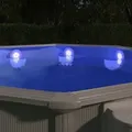 Produktbild: Unterwasser-LED-Poollampe mit Fernbedienung Weiß Vidaxl