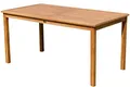 Produktbild: ASS Teak XL Holztisch 150x80cm Gartentisch Garten Tisch Holz sehr robust Modell: JAV-Alpen