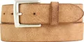 Produktbild: BELTINGER Premium Weicher Vollrindledergürtel, 40 mm breit, Used Look, Jeans & Hosen, Vintage Stil, Made in Italy, Casual und Office | Tabac 80cm