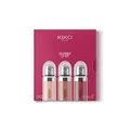 Produktbild: KIKO Milano Glossy Lip Set 03, Lippen-Set: 3 Feuchtigkeitsspendende Lipglosse Mit 3D-Volumeneffekt