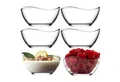 Produktbild: LAV Dessertschale Vira Glasschalen - 215 ml (7 1/4 oz), 6er Set, Glas, (6er-Set, 6-tlg), Geschwungene Form, ideal für Desserts, Snacks, Dips