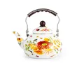 Produktbild: H&H Bollitore Fall Blossom In Smalto Decorato Lt 2,5