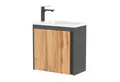 Produktbild: Planetmöbel Waschtisch Unterschrank inkl. Waschbecken 50cm