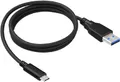 Produktbild: 2GO USB Lade-/Datenkabel USB Type-C 3.1 1m schwarz