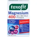 Produktbild: taxofit Magnesium 400 + B1+ B6+ B12+ Folsäure 45 St