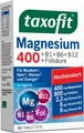 Produktbild: TAXOFIT Magnesium 400+B1+B6+B12+Folsäure Tabletten 45 St
