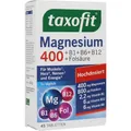 Produktbild: 2x TAXOFIT Magnesium 400+B1+B6+B12+Folsäure Tabletten 45 ST