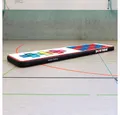 Produktbild: Sport-Thieme Bodenturnmatte AirTrack Topsheet Kids für Airtrack Spark, Spannende Spielvorlage mit Hüpfekasten und Sprungfeldern