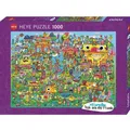 Produktbild: Heye Doodle Village Standard (1000 Teile) (4001689299361)