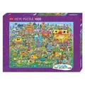 Produktbild: 299361 - Doodle Village - 1000 Teile, 70 x 50 cm
