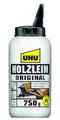 Produktbild: UHU Holzleim Original Flasche, Universeller Weißleim - geeignet für alle üblichen Holzarten und -verklebungen, 750 g