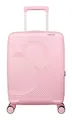 Produktbild: American Tourister Mickey Magic - Handgepäck Koffer 55 x 40 x 20/23 cm - Hartschalen Kabinentrolley für Ryanair, EasyJet & die meisten Airlines, 37/44 L, Pastellrosa (Mickey Pastel Pink)