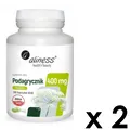 Produktbild: (Einheit/0,36€) 2 x Aliness, Giersch Extrakt 10:1 400mg 2 x 100 Kapseln D/S