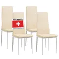 Produktbild: Esszimmerstühle SET 4/6 Stk Farbe und Stückzahl wählbar Kunstleder MILANO