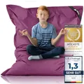 Produktbild: LAZY BAG Riesen-Sitzsack XL 160x125 cm mit 300 Liter | Sitzkissen 2-in-1 für Kinder & Erwachsene | Bequeme Indoor & Outdoor mit 3 Mio. EPS-Perlen für perfekte Ergonomie | Deutscher Marken Hersteller