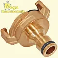Produktbild: Übergangsstück Adapter Schnellkupplung  Stecker Steckkupplung Geka GK Gardena
