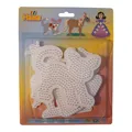 Produktbild: Hama 4585 Blister mit 3 Stiftplatten MIDI, Prinzessin, Pferd und Katze