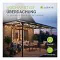 Produktbild: Juskys Terrassendach Borneo 5,5 x 3 m Aluminium mit Doppelstegplatten Terrassenüberdachung Dunkelgrau