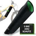 Produktbild: E Bike Akku Schutzhülle 30-54cm Transportschutz Kälte Schmutz erhöht Laufzeit Schwarz - Schwarz