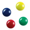 Produktbild: Zeller Magnete farbsortiert, Kunststoff Ø 2,0 x 0,9 cm, 12 St.