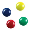 Produktbild: Zeller Magnete farbsortiert, Kunststoff Ø 2,0 x 0,9 cm, 12 St.