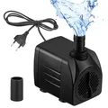 Produktbild: Mini Wasserpumpen600L/H, 10W, Ultra Leise Aquarium pumpe mit hohem Hub, brunn...