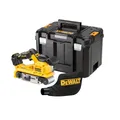 Produktbild: DEWALT 18 Volt Akku-Bandschleifer (Bandgröße 75 x 533 mm, bürstenloser Motor, Drehzahlvorwahl, Staubabsaugung, werkzeugloser Schleifbandwechsel, Lieferung ohne Akku & Ladegerät), DCW220NT-XJ