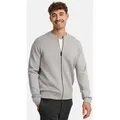 Produktbild: Indicode Strickjacke Herren INLaos Herrenstrickjacke Moderne Strickjacke mit Reißverschluss grau L (52)