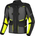 Produktbild: SHIMA Hero 2.0 wasserdichte Motorrad Textiljacke, schwarz/gelb, 3XL