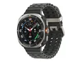 Produktbild: Samsung Galaxy Watch Ultra - 47 mm - titanium silver - intelligente Uhr mit Marineband - Gummi - Dark Gray - Bandgröße: S/M/L - Anzeige 3.73 cm (1.5