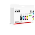 Produktbild: KMP Nachfülltinte für Canon GI51PGBK, GI51C, GI51M, GI51Y Multipack