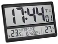 Produktbild: TFA Dostmann Funkwanduhr Digital XL-Wanduhr TFA 60.4520.01 mit Innentemperatur Datum Wochentag