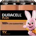 Produktbild: Duracell 9 VOLT BLOCK PLUS / DURACE MN 1604/4STK LR61 9V 142305