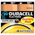 Produktbild: DURACELL  4 DURACELL Batterien PLUS E-Block 9,0 V