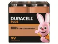 Produktbild: DURACELL Alkaline-Batterie E-Block, 6LR61, 9V, Plus, 4 Stück