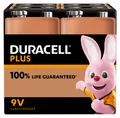 Produktbild: 4x 9V E-Block Batterie von DURACELL Plus MN1604-6LR61 im 4er Blister