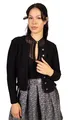 Produktbild: Trachtl Jacke - Trachtenjacke, Strickjacke in 3 Farben LiLa, Schwarz, Anthrazit ORIGINAL TRACHTL Oktoberfest (Schwarz, 38)