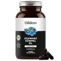 Produktbild: Oildem Bio Schwarzkümmelöl Kapseln vegan (ungefiltert)