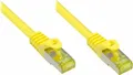 Produktbild: Good Connections Patchkabel m. Cat.7 Rohkabel gelb 0,15m