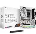 Produktbild: ASRock B650 Steel Legend WiFi - Motherboard - ATX - Socket AM5 - AMD B650 Chipsatz - USB-C 3.2 Gen 2x2, USB 3.2 Gen 2, USB-C 3.2 Gen 1, USB 3.2 Gen 1 - 2.5 Gigabit LAN, Wi-Fi, Bluetooth - Onboard-Grafik (CPU erforderlich)