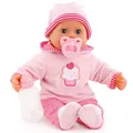 Produktbild: Babypuppe First Words mit Schlafaugen, spricht 24 Babylaute, mit Schnuller un...