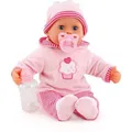 Produktbild: Bayer Chic Puppe First Words Baby, rosa-gestreift