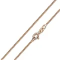 Produktbild: Materia Kette ohne Anhänger Rosegold Venezianer Kette Damen K101, aus 925 Silber rosa 60 cm